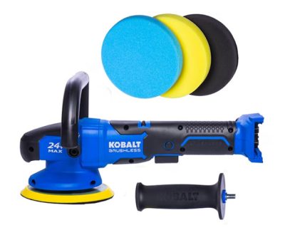 Акумуляторна полірувальна машина 150 мм 2300-3800 об/хв 24V Kobalt 1694006 (каркас)