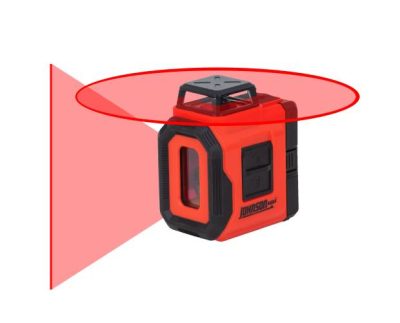 Лазерний нівелір на 2 промені 180°+360° 15 м Johnson Laser 40-6606