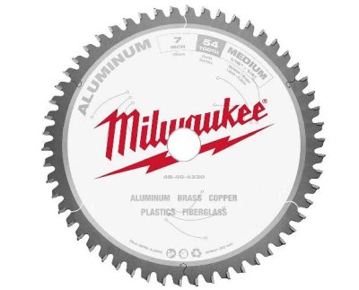 Пиляльний диск 180/16-20 мм (7") на 54 зуби по алюмінію EU Milwaukee 48-40-4330