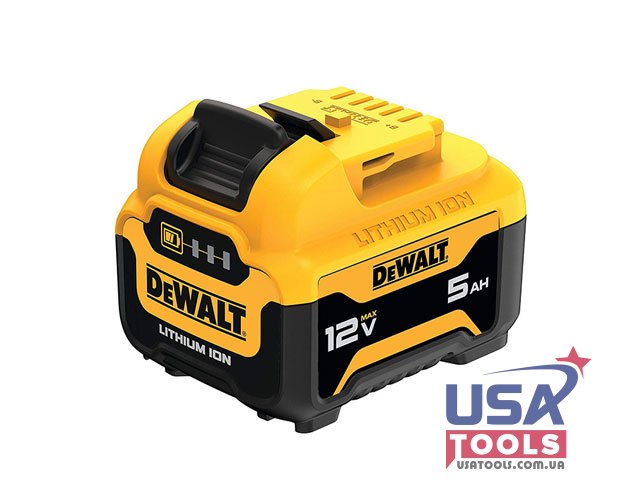 Акумулятор 10.8/12В на 5.0 А/г DeWALT DCB126