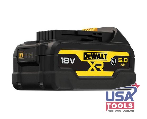 Акумулятор 18/20В на 5.0 А/г захищений EU DeWALT DCB205G