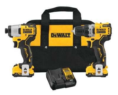 Набір шурупокрутів безщіткових Xtreme (2 х 2.0 Аг) 10.8/12В Li DeWALT DCK221F2 (комплект)