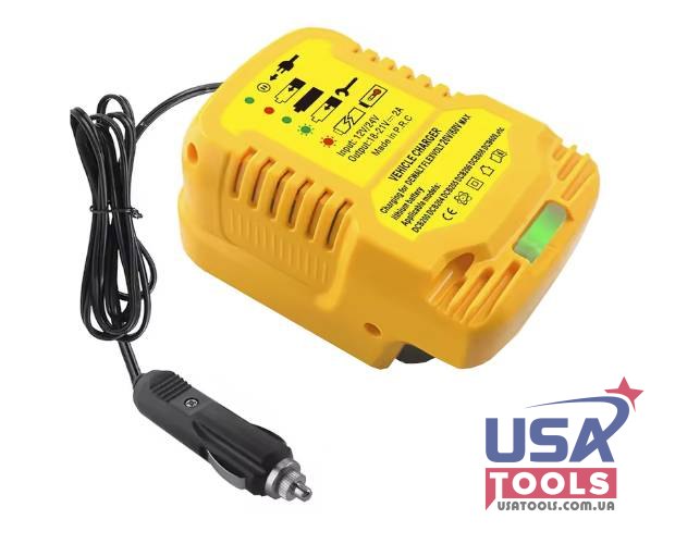 Автомобільний зарядний пристрій 2.0 А/год для акумуляторів DeWALT 18-60В