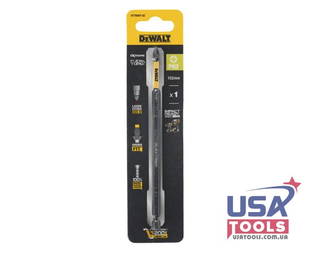 Біта ударна Ph2 152 мм FlexTorq DeWALT DT7800T