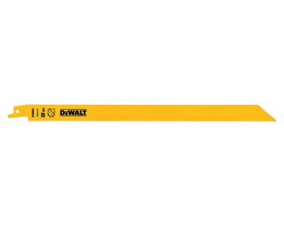 30 см біметалічне 18 TPI полотно для шабельної пили по металу DeWALT DW4822