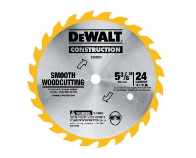 Пиляльний диск 136/10 мм (5 3/8") на 24 зуба для швидкого різу по дереву DeWALT DW9054