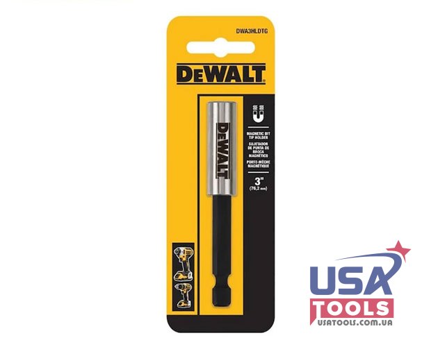 Бітотримач ударний магнітний 75 мм DeWALT DWA3HLDTG