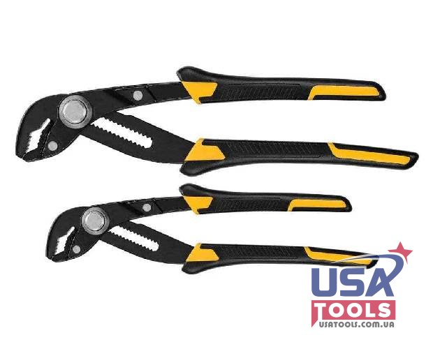 Преміум набір плоскогубців-кліщів 200/47 + 250/60 мм Push-lock DeWALT DWHT70486