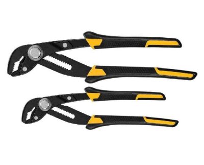 Преміум набір плоскогубців-кліщів 200/47 + 250/60 мм Push-lock DeWALT DWHT70486