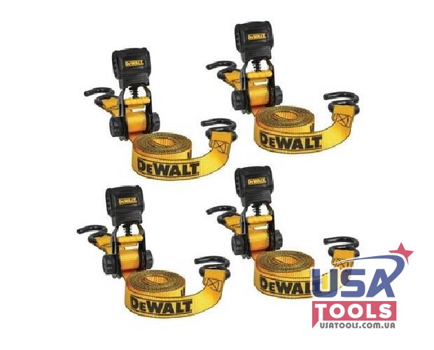 Набір з 4 шт кріпильних строп (ременів) 365 х 2.54 см DeWALT DXBC15004