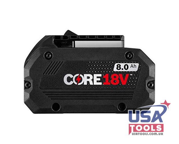 Акумулятор 18В на 8.0 Аг CORE18V Bosch GBA18V80