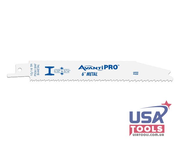 15 см полотно 10/18 TPI Bi-Metal по любому материалу AvantiPro PS0618AF