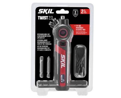 Акумуляторна викрутка з поворотною головою 4V USB-C Skil Twist 2.0 SD5619-01