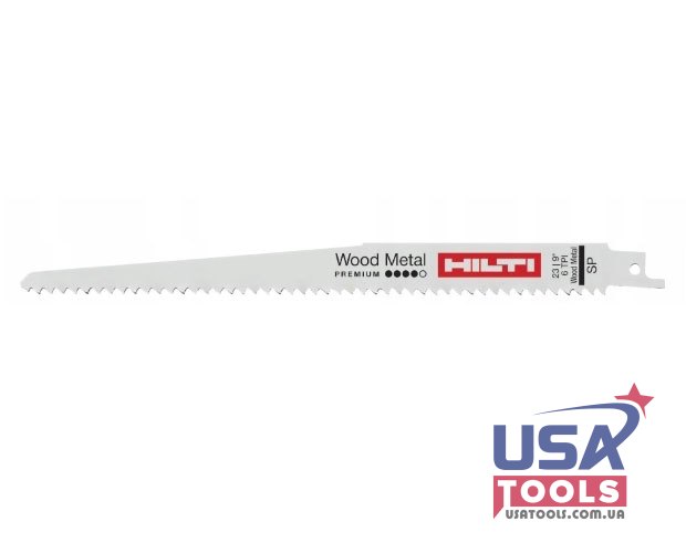 23 см преміум полотно 06 TPI Bi-M по дереву з цвяхами Hilti SP 23 6